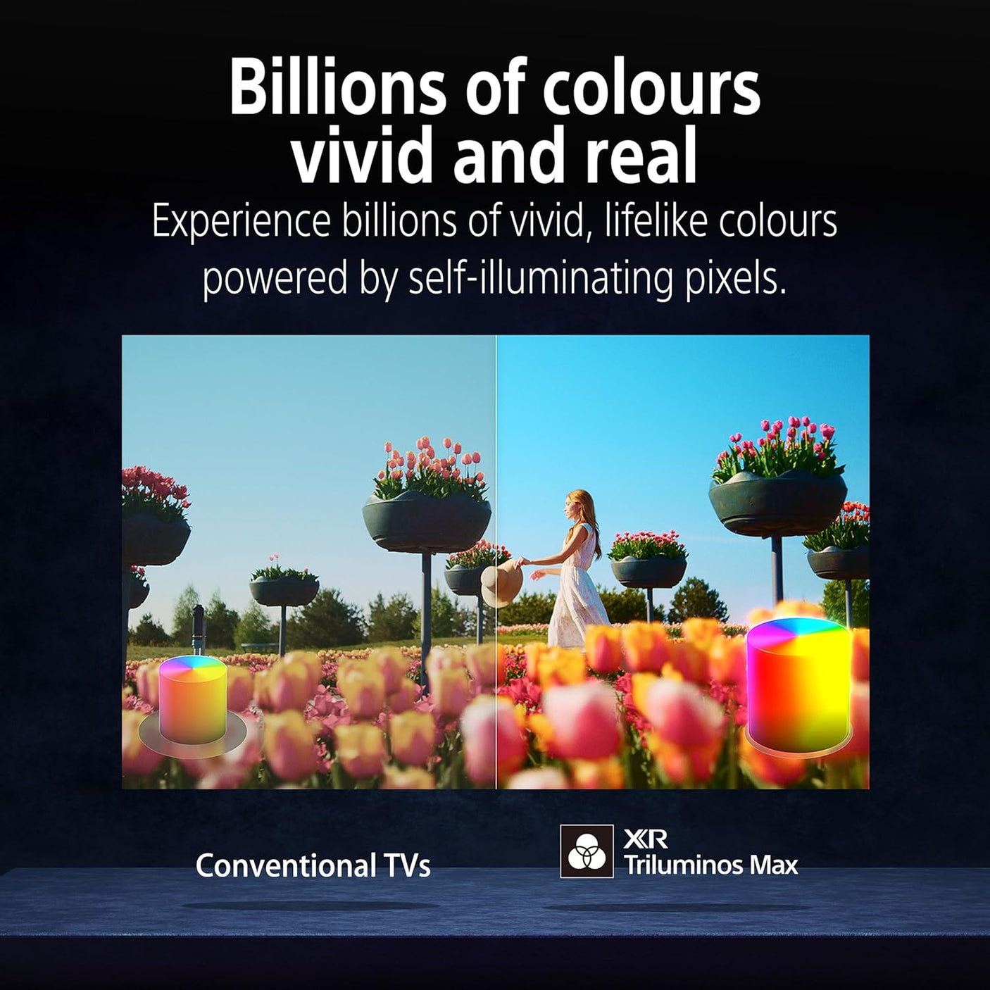 Sony 164 cm (65 inches) BRAVIA 8M2 Series 4K Ultra HD Smart OLED Google TV K-65XR80M2