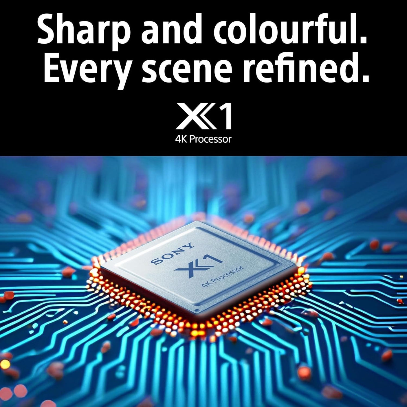 Sony 189 cm (75 inches) BRAVIA 2M2 Series 4K Ultra HD Smart LED Google TV K-75S25M2