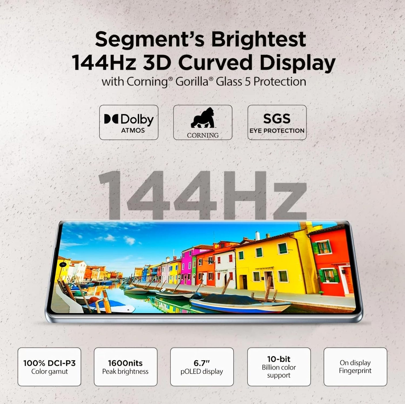 Motorola Edge 50 Fusion 5G (Forest Blue, 12GB RAM, 256GB Storage)