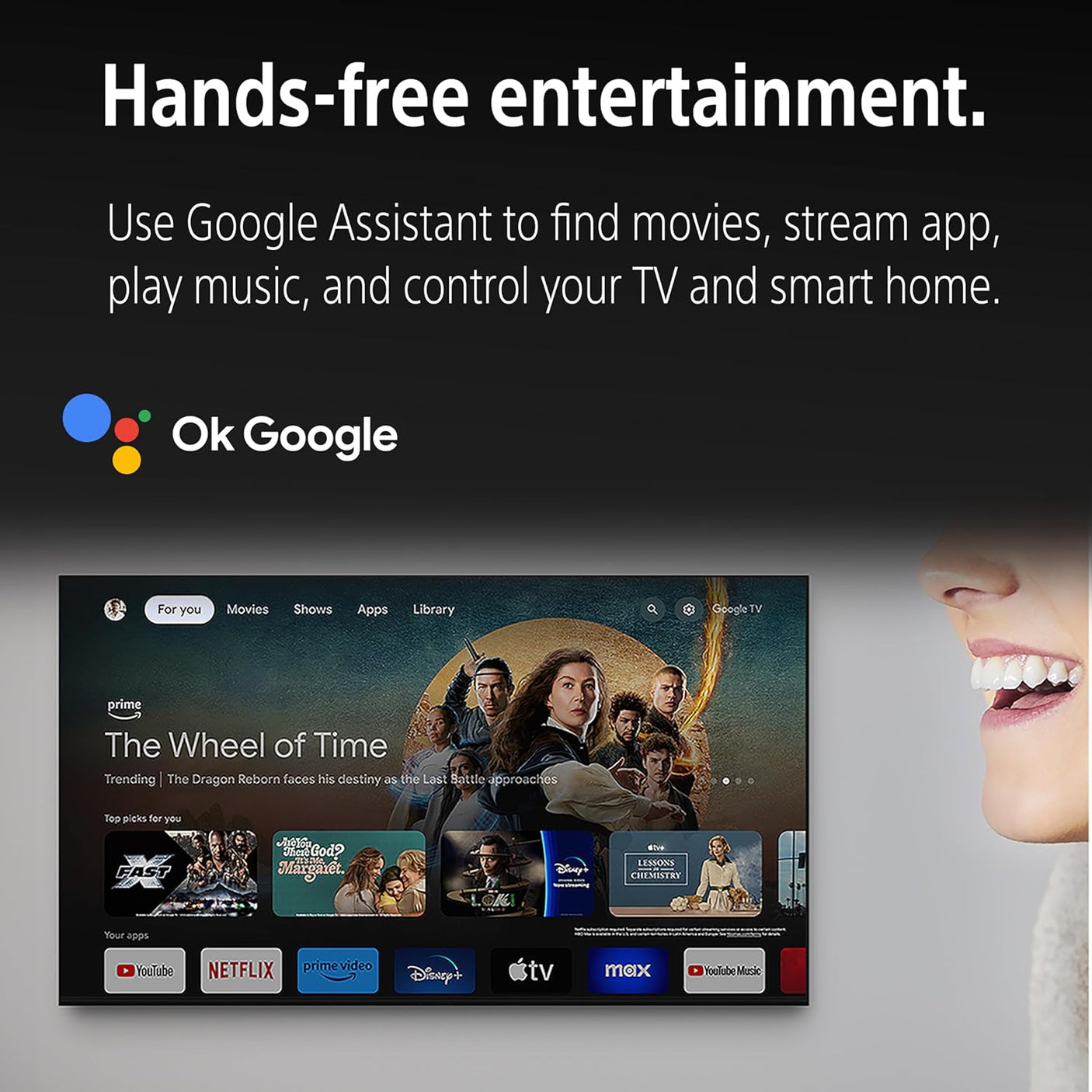 Sony BRAVIA 3 Series 215 cm (85 inches) 4K Utra HD AI Smart LED Google TV K-85S30 (Black)