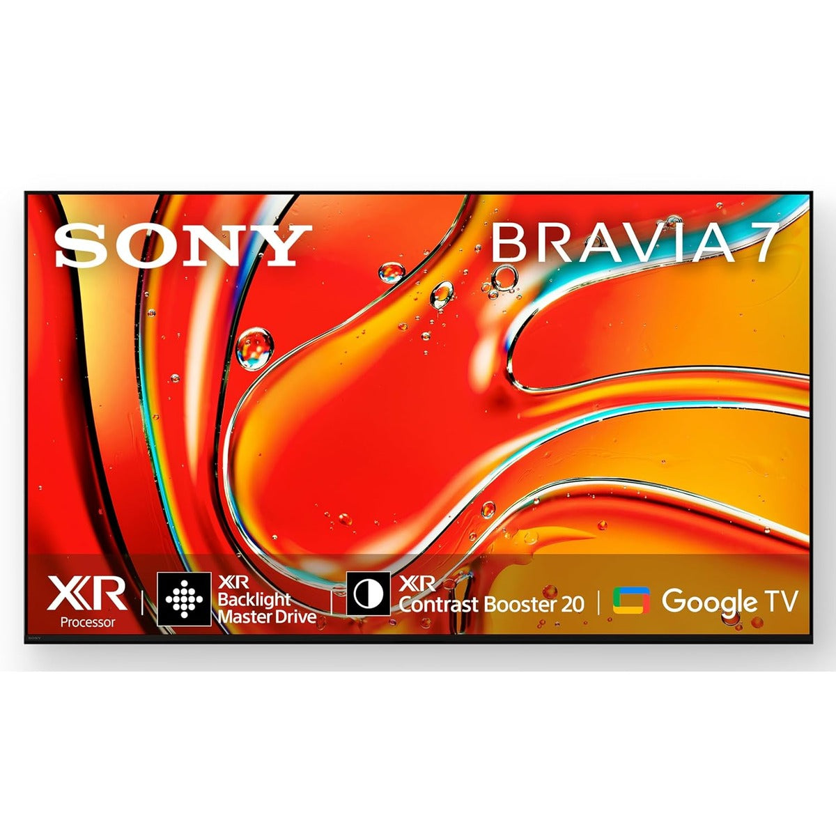 Sony 139 cm (55 inches) Bravia 7 4K Ultra HD AI Smart Mini LED Google TV K-55XR70 (Black)