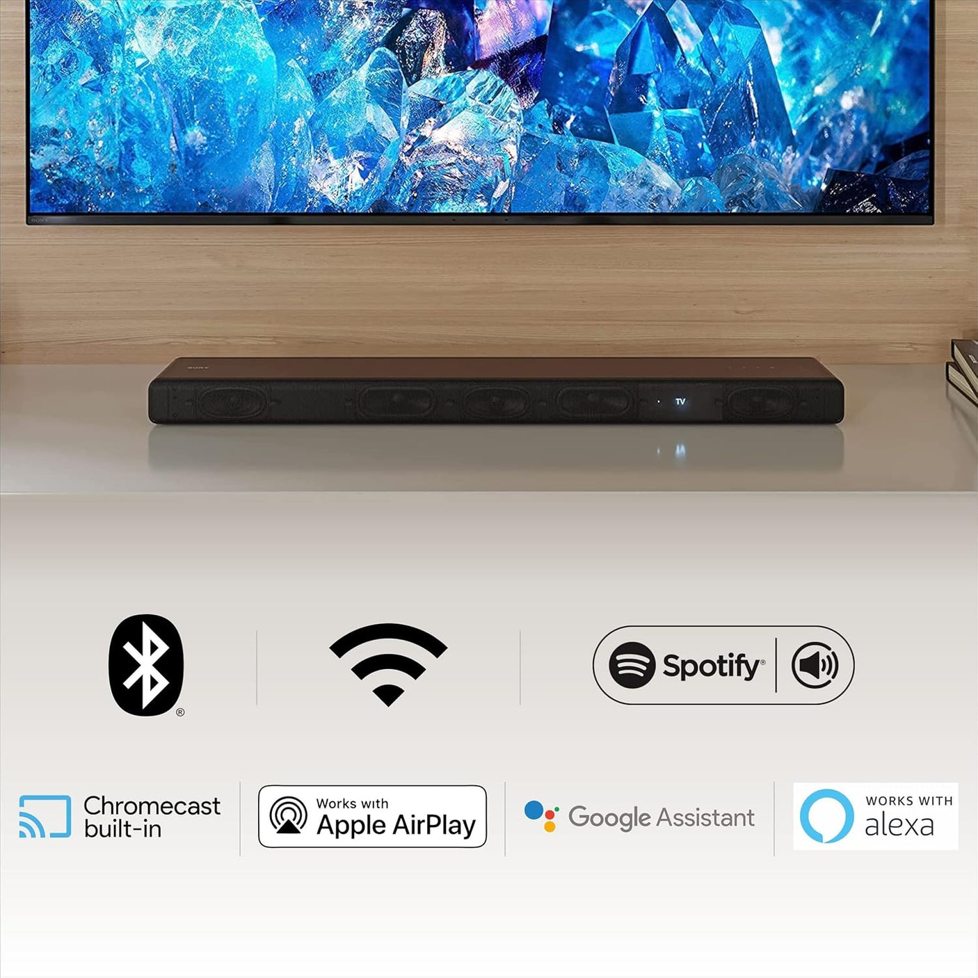 Sony HT-A3000 A Series Premium Soundbar 3.1Ch 360 Spatial Sound Mapping Soundbar For Surround Sound Home Theatre System With Dolby Atmos