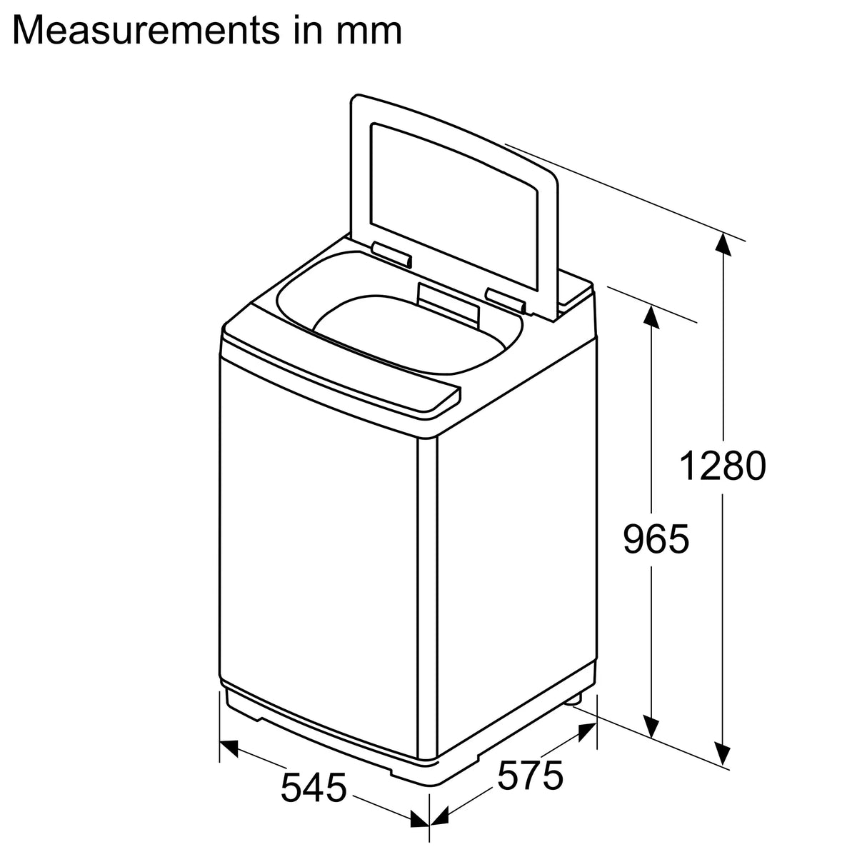 Bosch WOE90DV0IN 9 kg Top Load Washing Machine | Series 2, 680 RPM