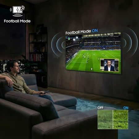 Samsung 139 cm (55 Inch) Mini LED 4K AI Smart TV 55M70H | Quantum HDR | AI Processor | Smart Hub | Dolby Audio | Motion Xcelerator | Voice Assist | Wi-Fi | Gaming Ready