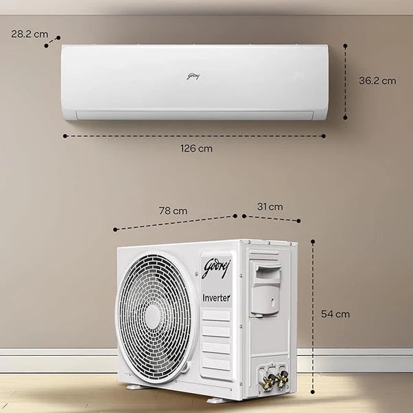 Godrej 3 Ton Inverter Split Air Conditioner (3 Star) – SIC 36JTC3 WZP