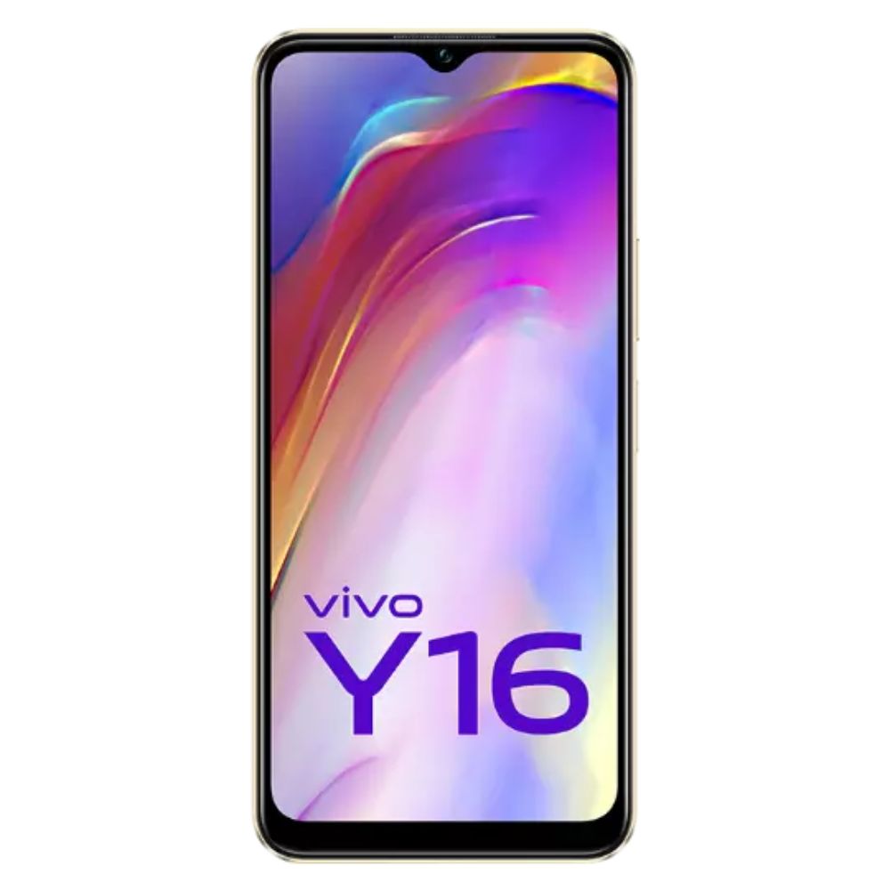 Golden Performance: Vivo Y16 - 4GB RAM, 64GB Storage