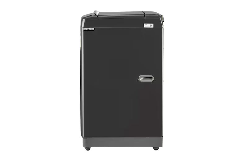 LG 8Kg Top Load Washing Machine, Smart Inverter Motor, In-built Heater, Middle Black, 5 Star