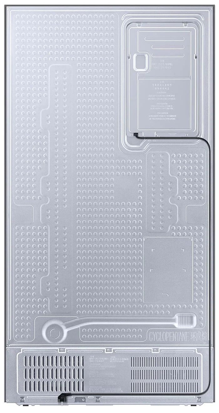 Samsung RS76CG8103B1HL 653L 3 Star Inverter Side-by-Side Refrigerator | Twin Cooling Plus | Wi-Fi Enabled with SmartThings | Black