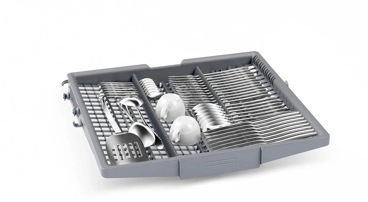 Bosch SMS6HMI00I 15 Place Settings Series 6 Wi-Fi Enabled Dishwasher (60 cm, Silver, EcoSilence Drive, Anti-Fingerprint Finish)