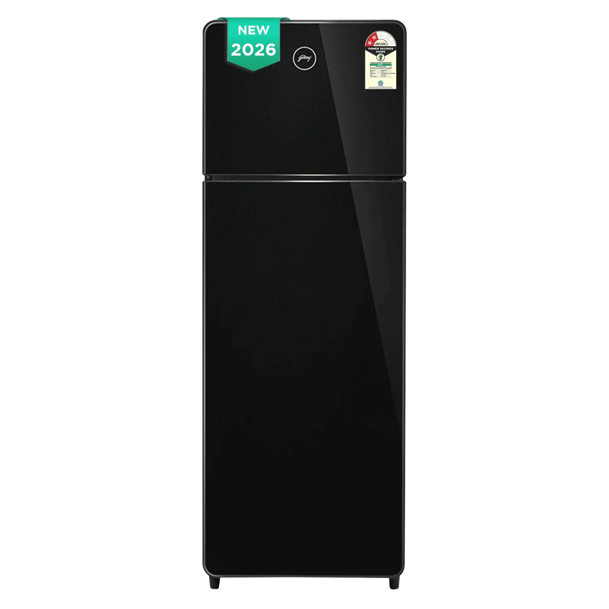 Godrej 272L 2 Star Frost Free Bottom Mount Double Door Refrigerator | Inverter | Black | RT EONCRYSTAL 310BN RI OB (2026)
