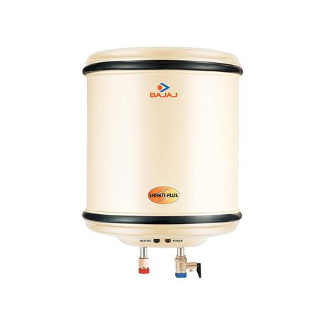 Bajaj Shakti Plus: 25L Ivory Water Heater - Best for home water heating.
