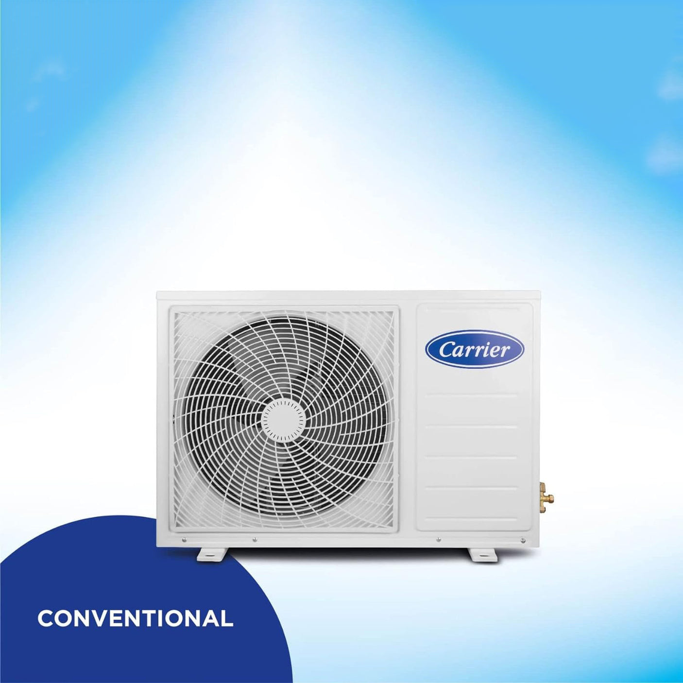 Carrier 18K Indus DXI 1.5 Ton 3 Star Split AC Copper Condenser White (CARR S.AC INDUS DXI 18K 3* (INVTR)-IND)