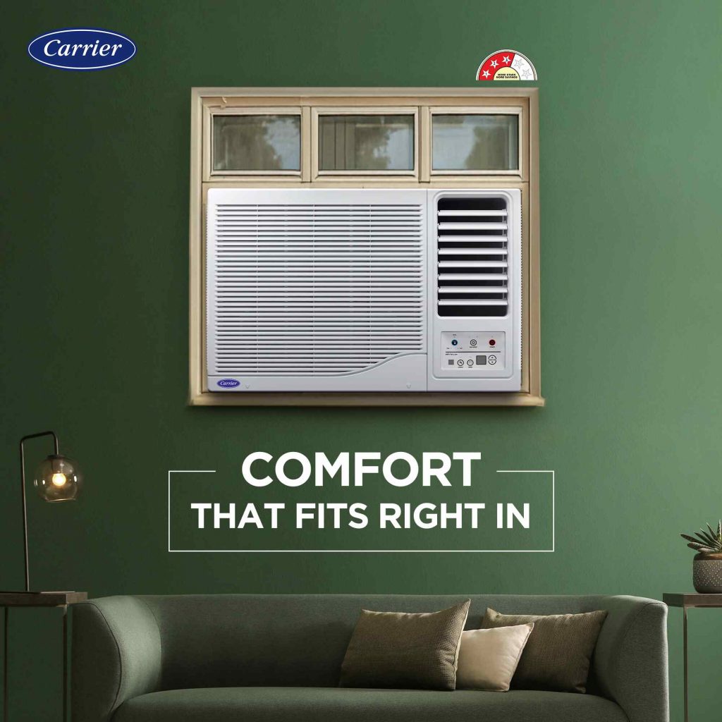 Carrier ESTRELLA FXi 1.5 Ton 3 STAR Window Inverter AC