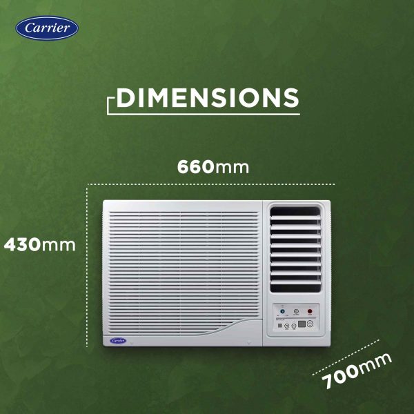 Carrier ESTRELLA FXi 1.5 Ton 3 STAR Window Inverter AC