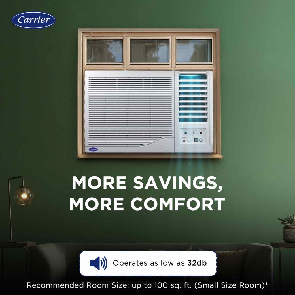 Carrier ESTRELLA FXi 1.5 Ton 3 STAR Window Inverter AC