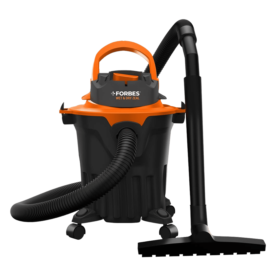EUREKA FORBES ZEAL Wet & Dry Vacuum Cleaner with Reusable Dust Bag  (Black, Orange)