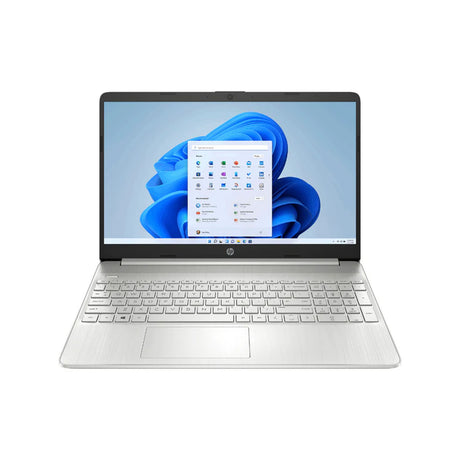 HP 15s Laptop: i3 12th Gen, 8GB RAM, 512GB SSD, Win 11, 15.6", Silver (MS Office)