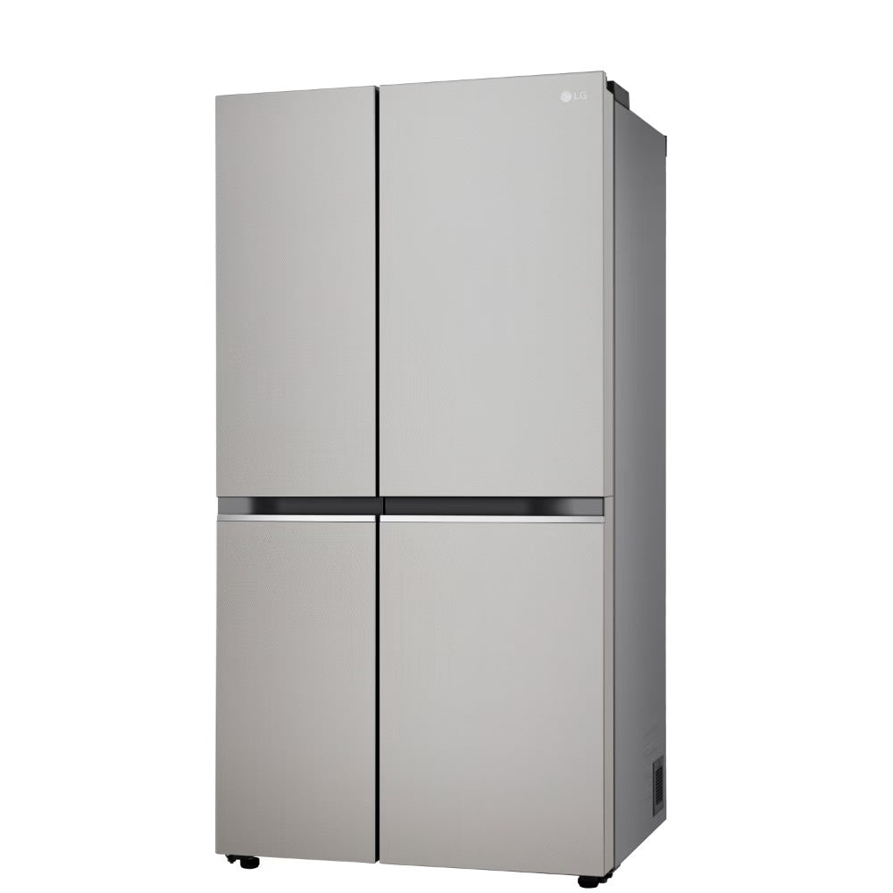 LG 650L 3-Star Side-by-Side Refrigerator with Hygiene Fresh+™, DoorCooling+™, Smart Diagnosis™, Urban Steel Finish, (GL-B257EUS3)