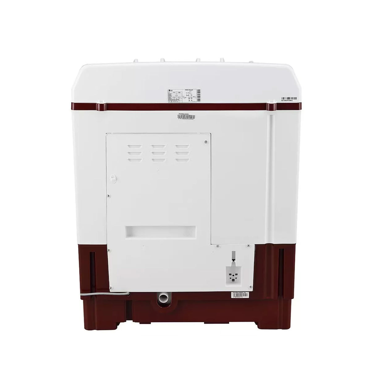 LG 7.5kg, 5 Star Semi-Automatic top load washing machine (P7510RRAZ)