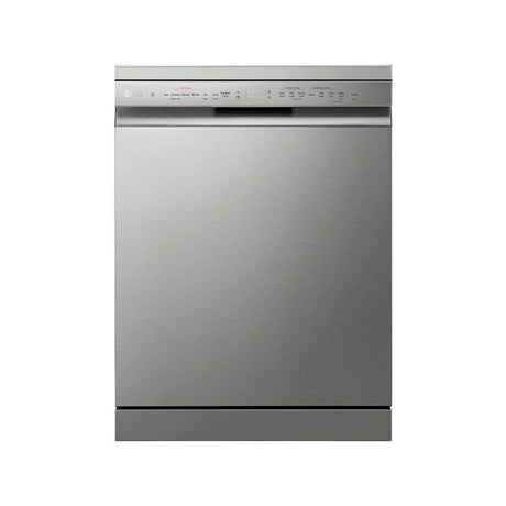 LG DFB532FP Dishwasher - TrueSteam and QuadWash technology in sleek Silver.