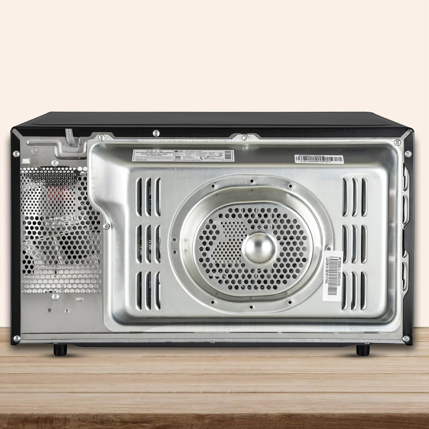 LG 32L Convection Microwave with Motorized Rotisserie  MW MC3286BLU