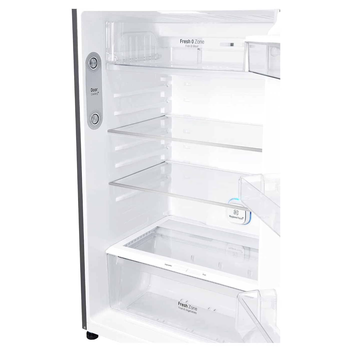 LG 506L 1 Star Double Door Refrigerator (Platinum Silver) REF GN-H702HLHM