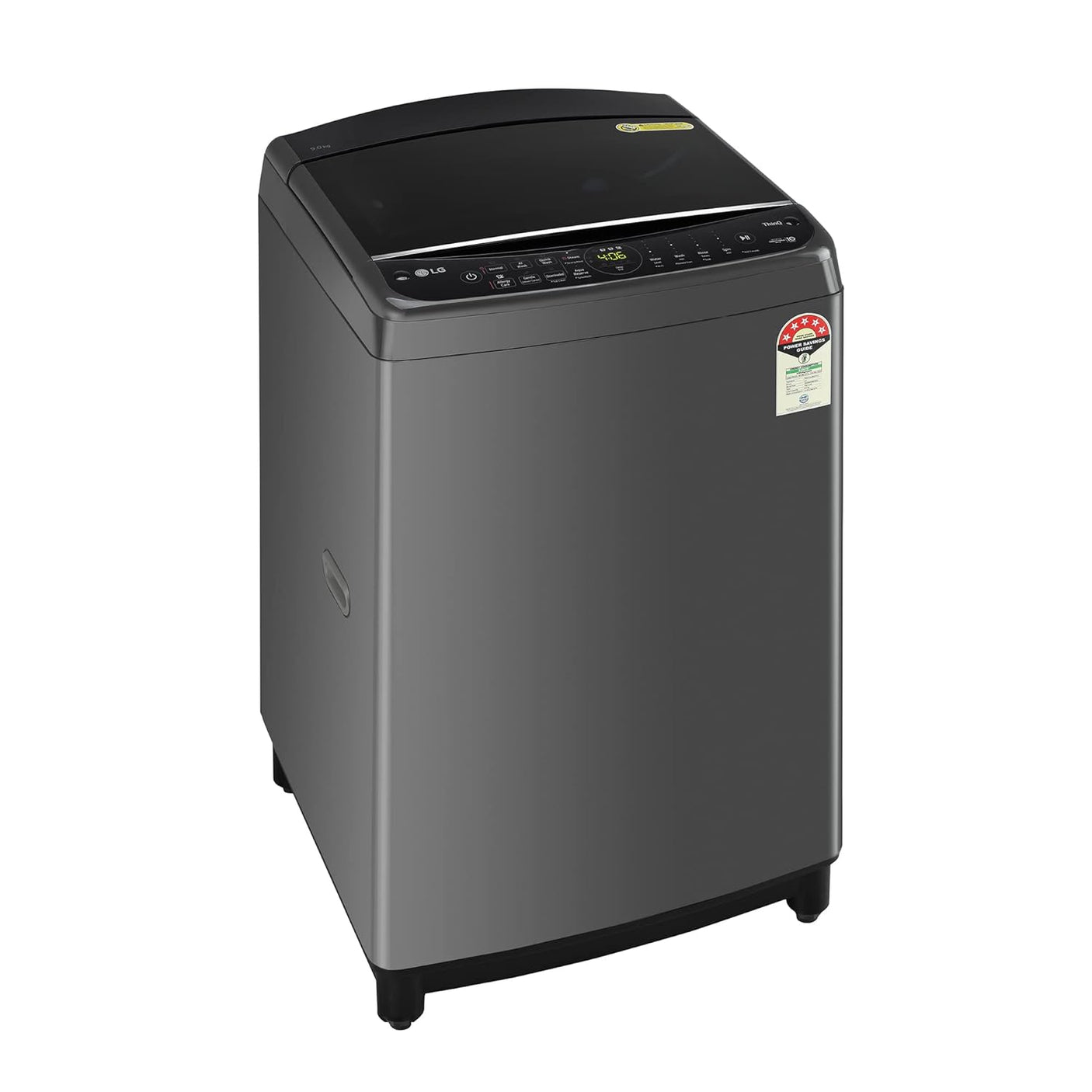 LG 9kg Inverter Wi-Fi Top Load Washer (Middle Black, TurboWash) WM THD09NWM.ABM