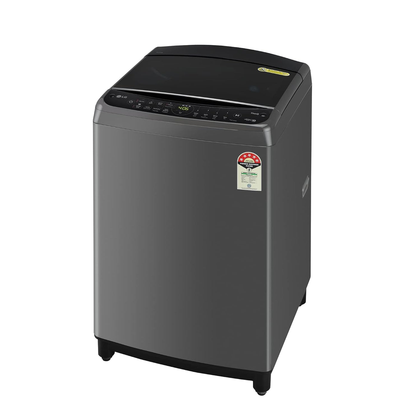 LG 9kg Inverter Wi-Fi Top Load Washer (Middle Black, TurboWash) WM THD09NWM.ABM
