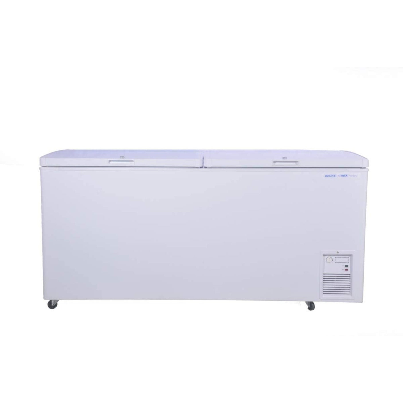 Voltas 405 DD CVF Double Door Deep Freezer, 405 Liters, White
