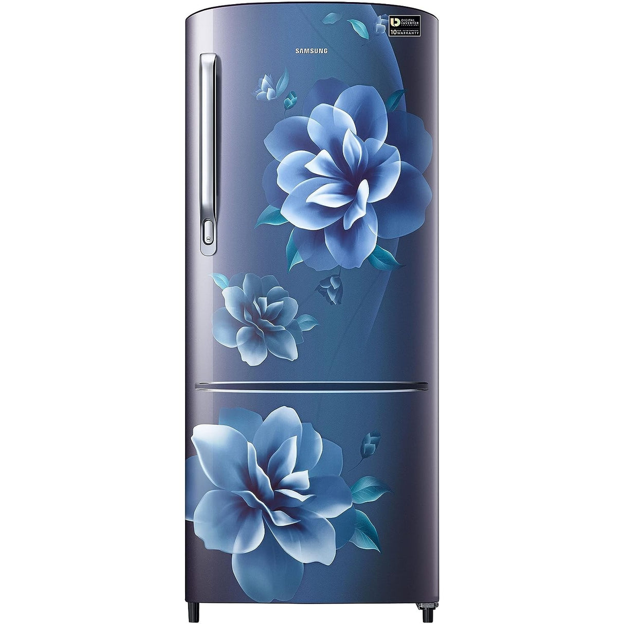 Samsung 183 L, 3 Star, Digital Inverter, Direct-Cool Single Door Refrigerator (RR20C2723CU/NL, Camellia Blue, 2023 Model) (RR20C2723CU)