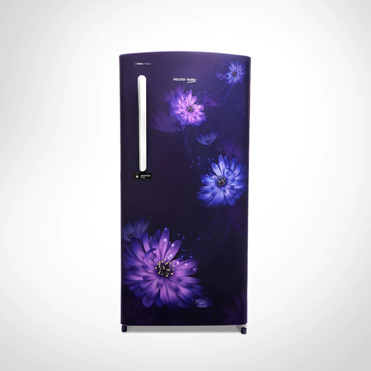 Voltas Beko by A Tata Product 185 L Direct Cool Single Door 3 Star Refrigerator  (Dahlia Blue, RDC220C