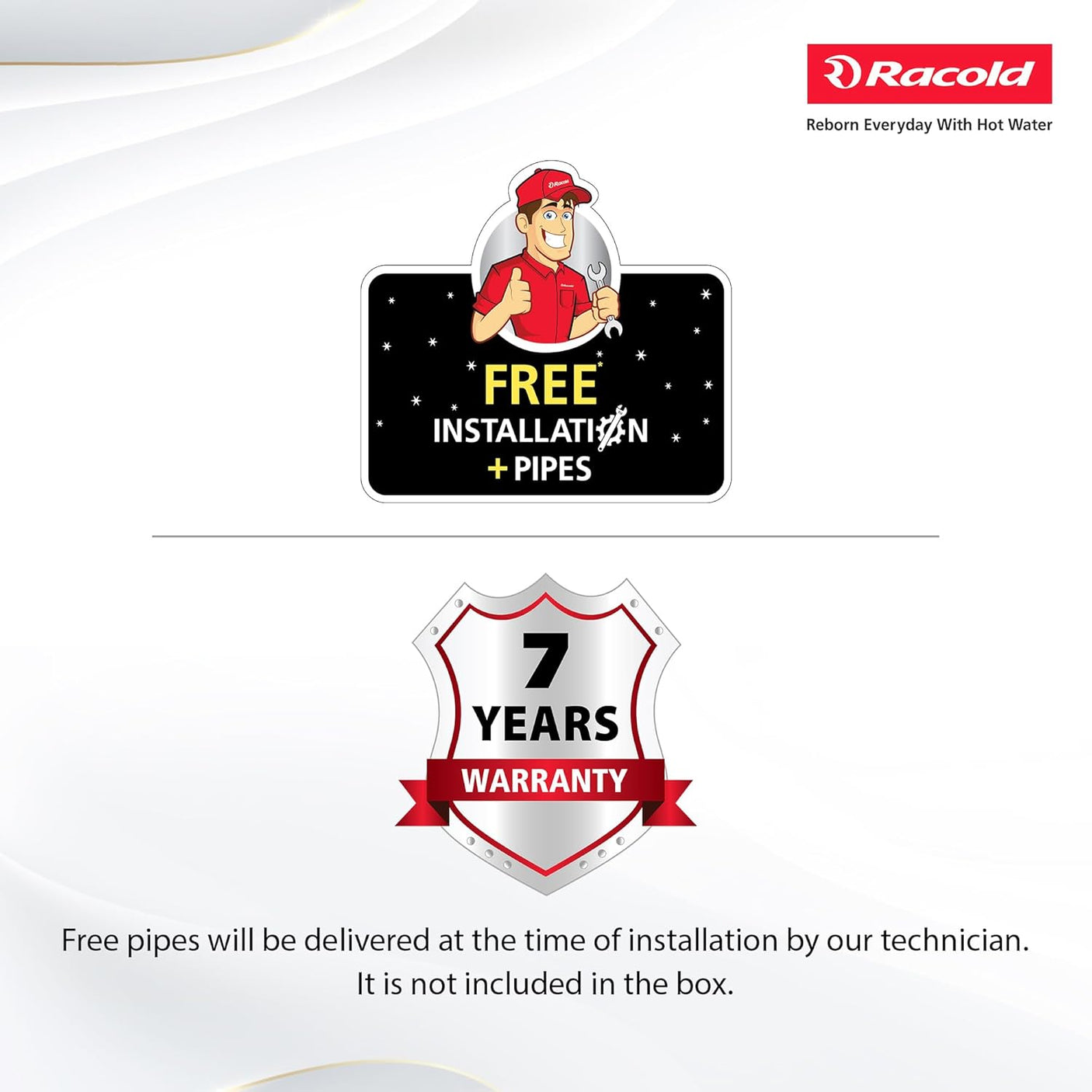 Racold Omnis DG 25L 5-Star Storage Geyser (Sandstorm Gold)