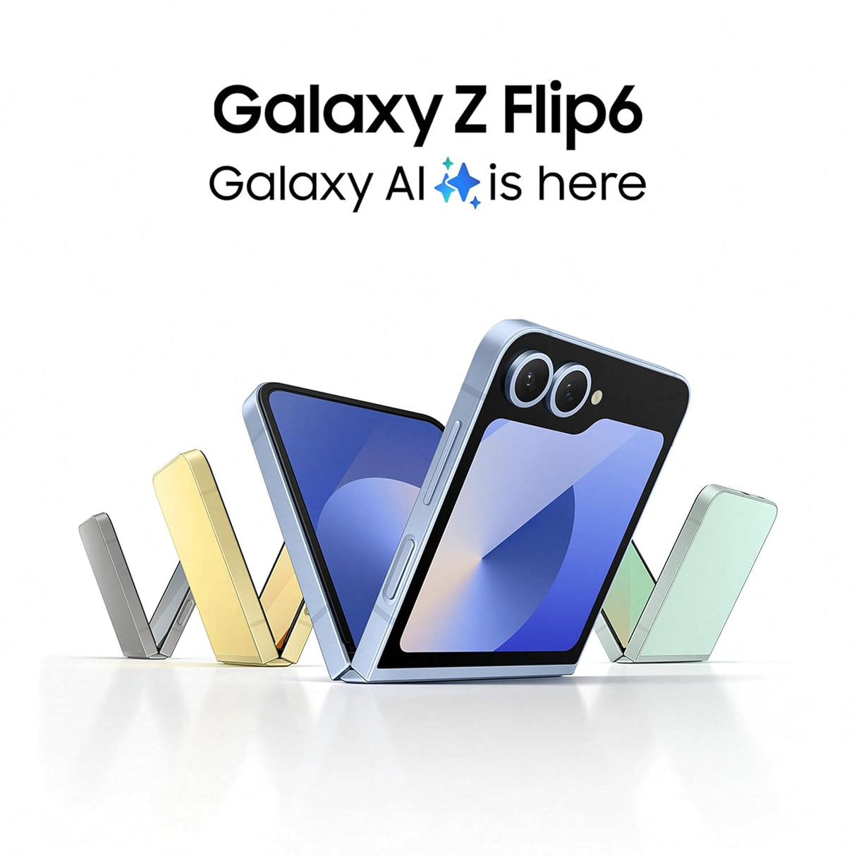 SAMSUNG Galaxy Z Flip6 5G (Blue, 256 GB)  (12 GB RAM)