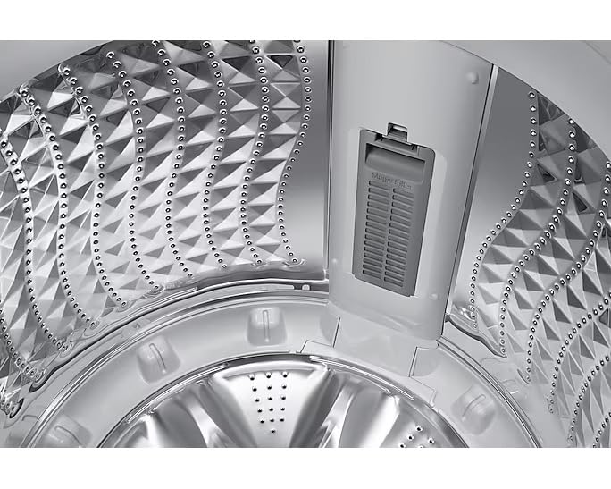 Samsung 13 kg 5 Star Inverter Top Load Washer (Black Caviar) (WA13CG5886BV)