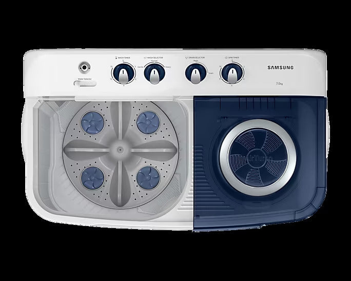 Samsung 7 kg 5 Star Semi-Automatic Top Load Washer (Light Gray)