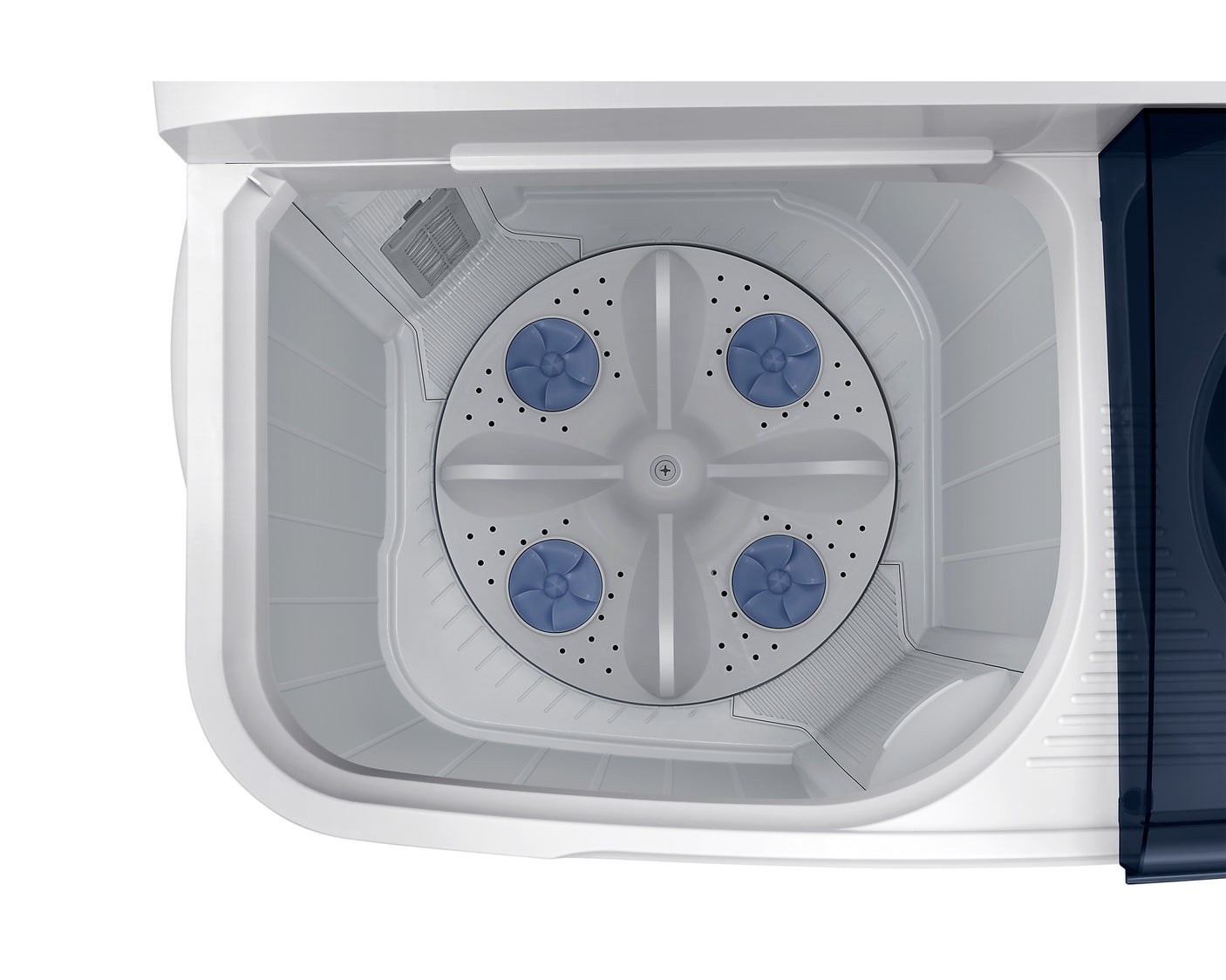 Samsung 7 kg 5 Star Semi-Automatic Top Load Washer (Light Gray)