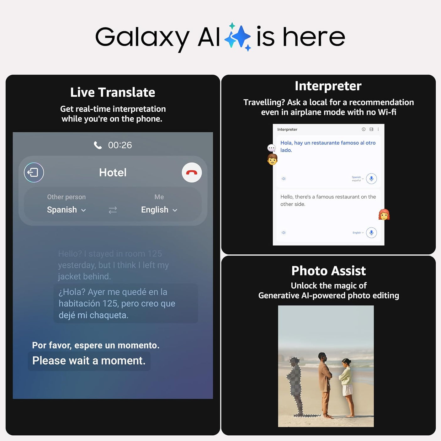 Samsung Galaxy Z Fold5 5G (Light Blue) - 12GB RAM, 256GB Storage
