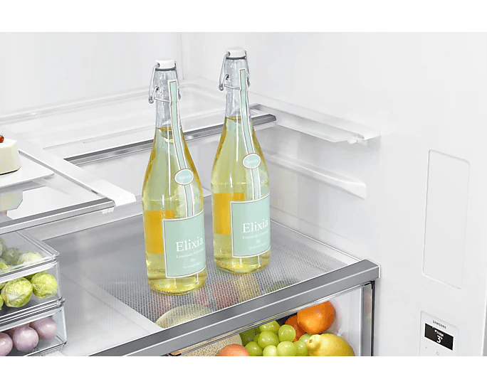 Samsung 650 L Side by Side Refrigerator, Black Caviar (RF65DG90BDSG)