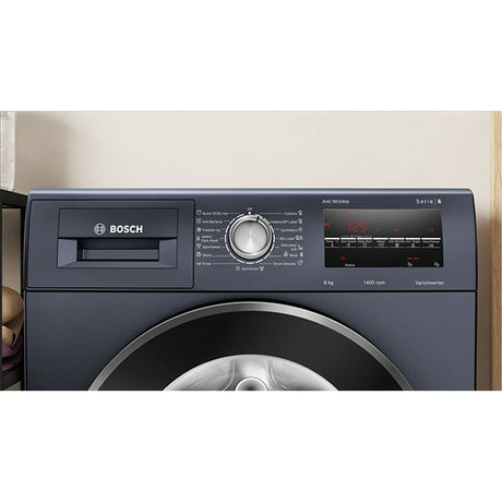 Elevate with Bosch Series 6 Front-Loading - Powerful washing machine.