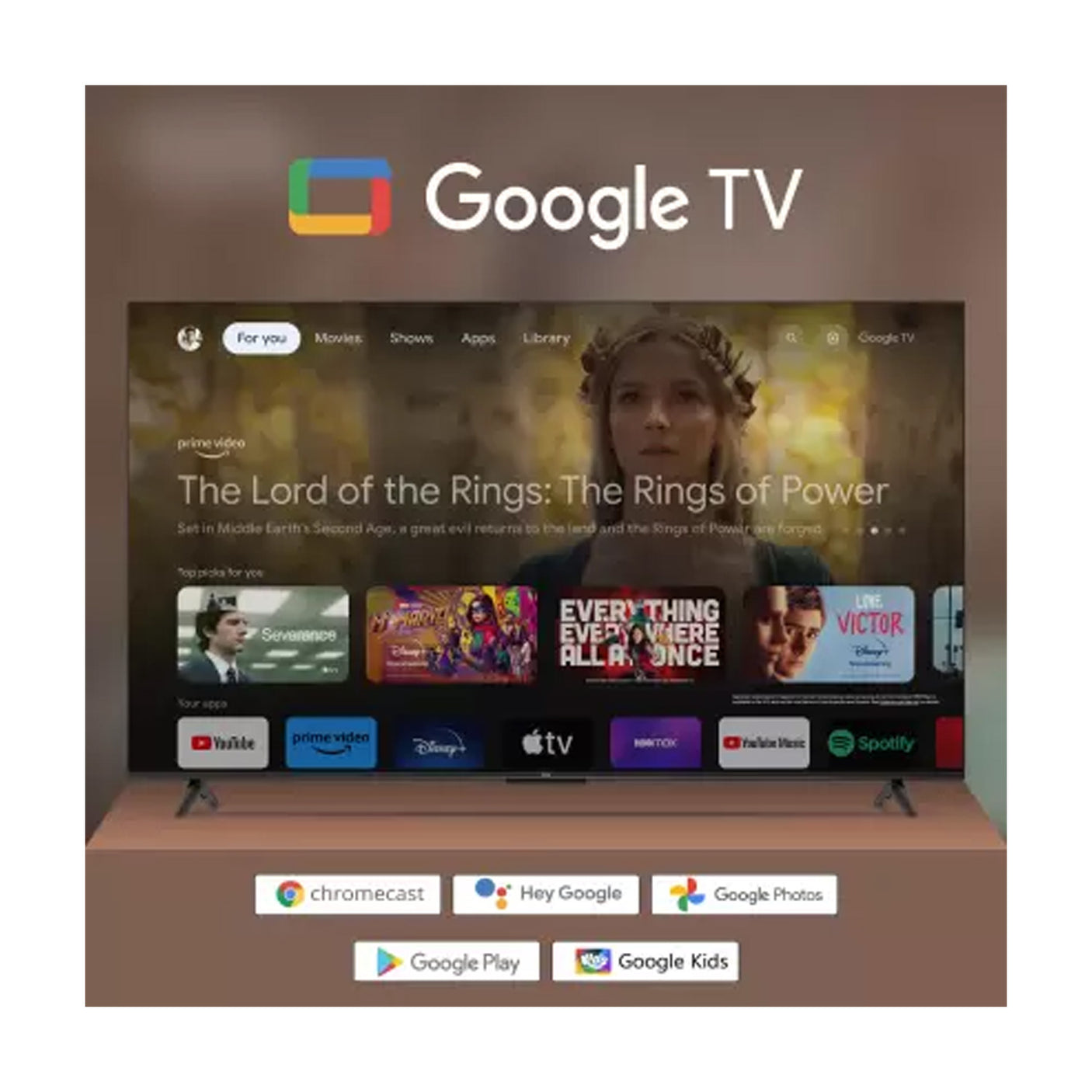 Dive into Brilliance with TCL 65P635 PRO 65" 4K UHD TV