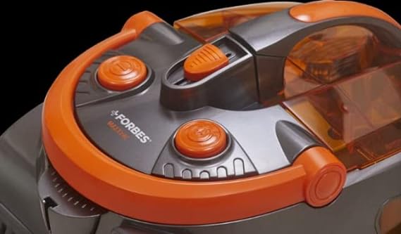 Eureka Forbes Maxx With Cyclonic Technology Vacuum Cleaner | 1900 Watt Powerfull Suction | Comes With 5 Accessories , Black & Orange