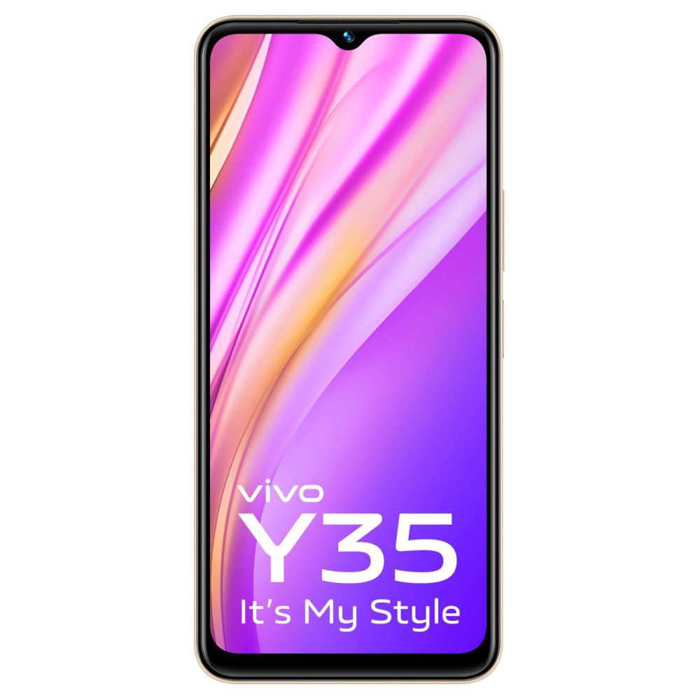 Radiant Dawn Gold: Vivo Y35 - 8GB/128GB