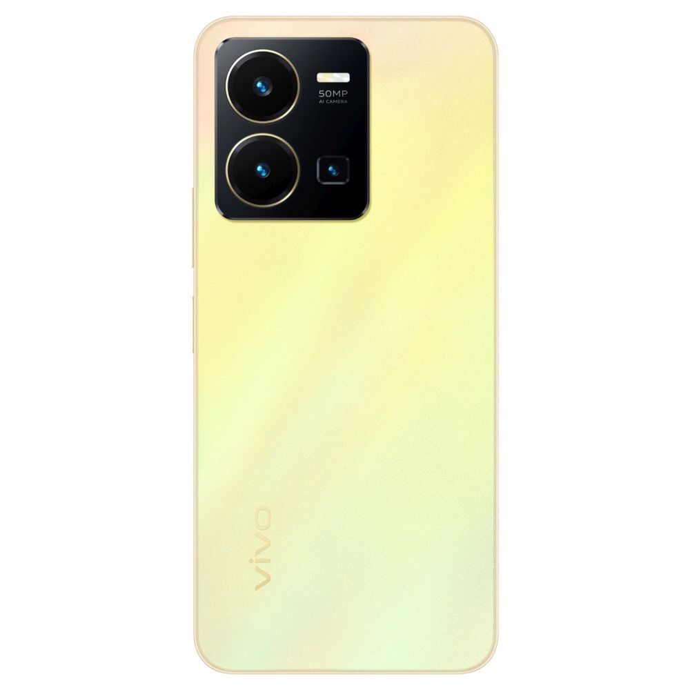 High-Performance Brilliance: Vivo Y35 - Dawn Gold, 8GB RAM, 128GB Storage