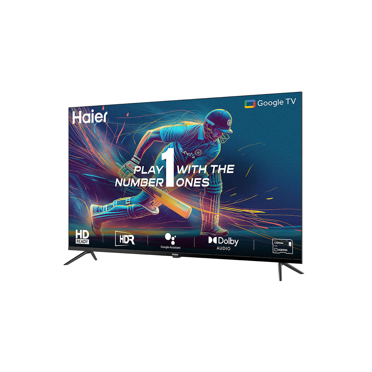 Haier 80 cm (32 inch) HD Ready LED Google TV - Bezel-less Design, Google Assistant, LE32A900G-N