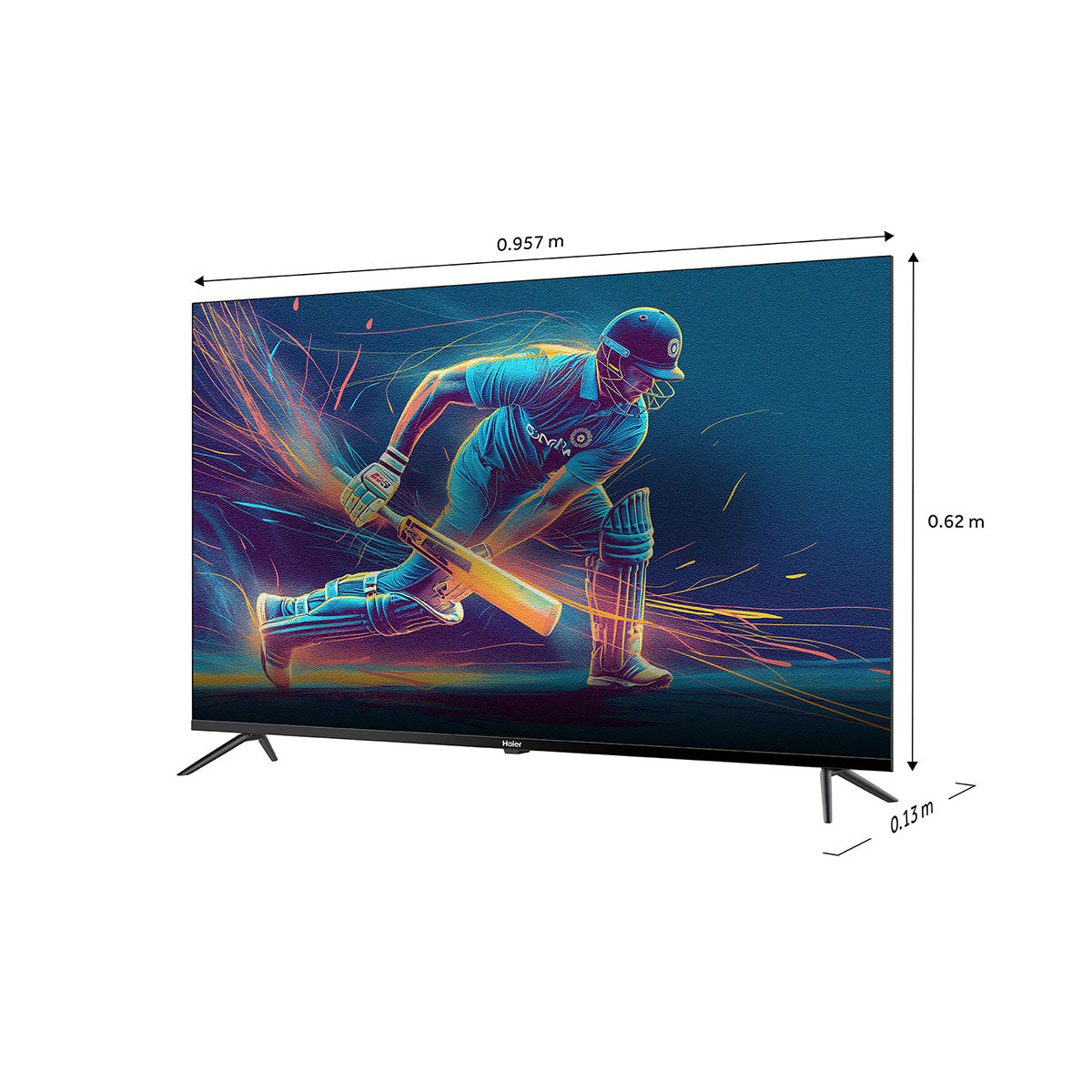 Haier 80 cm (32 inch) HD Ready LED Google TV - Bezel-less Design, Google Assistant, LE32A900G-N