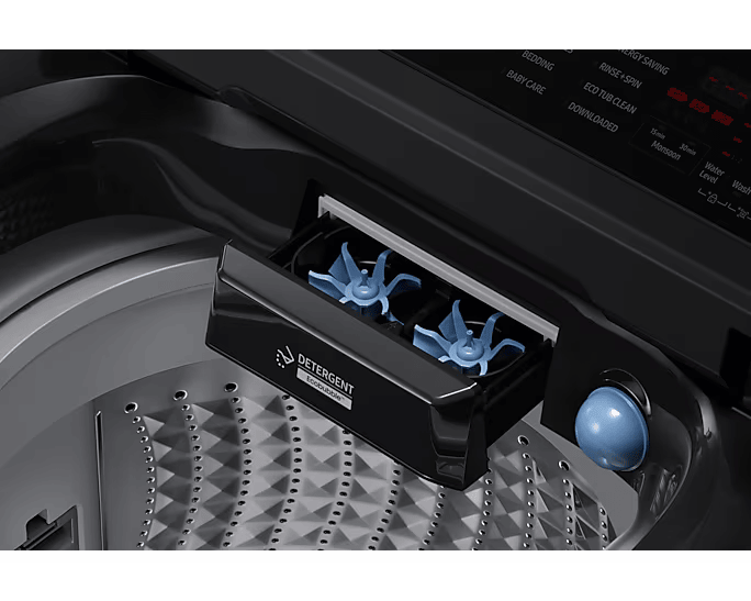 SAMSUNG 10 kg with Wi-Fi Enabled Fully Automatic Top Load Washing Machine Black (WA10BG4546BVTL)