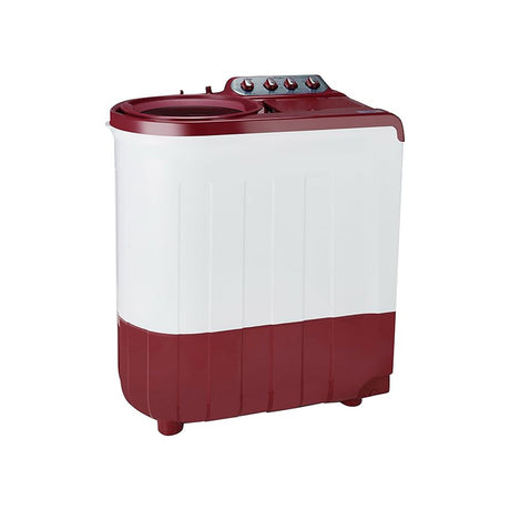 Whirlpool 8kg 5-Star Semi-Automatic Washer (Coral Red, Supersoak) (W.POOL WM 30275)