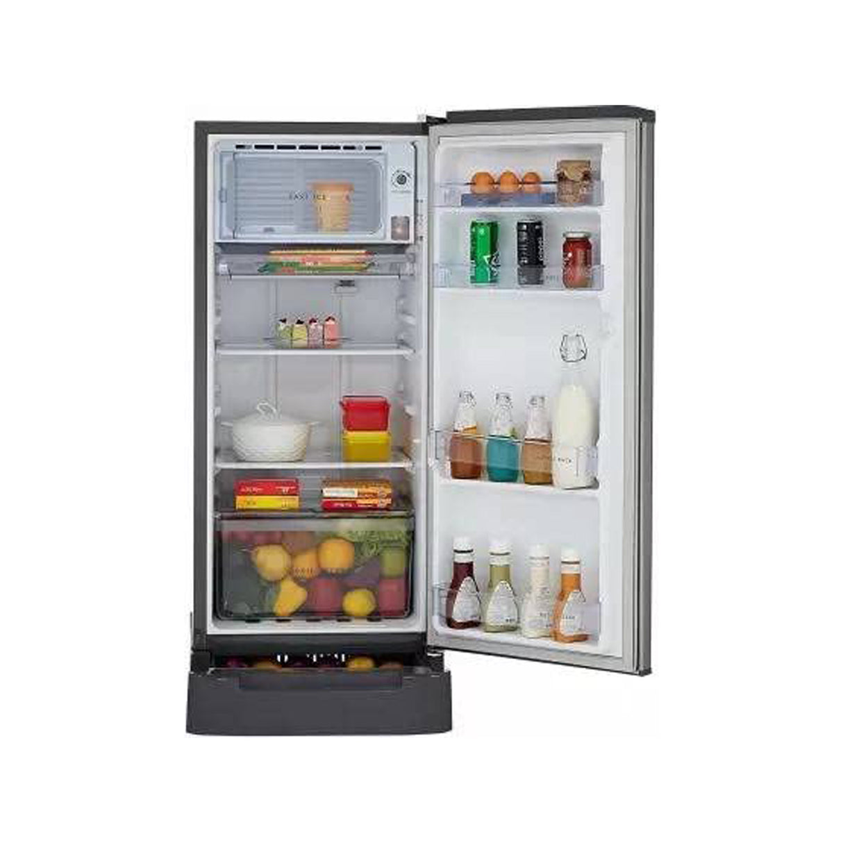 Whirlpool Refrigerator 190L 2-Star (205 IMPC ROY 2S ARCTIC STEEL-Z - 72504)