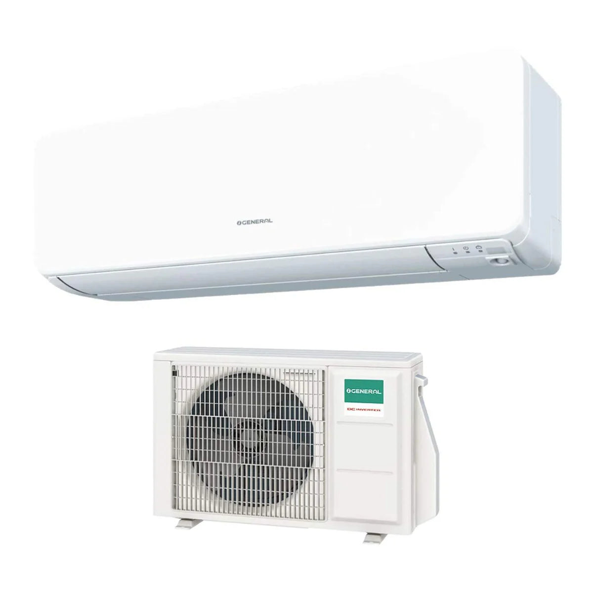 O GENERAL 2 Ton 4 Star Hot & Cold Inverter Split AC (Copper Condenser, PM 2.5 Filter, ASGG24KJTA-B)