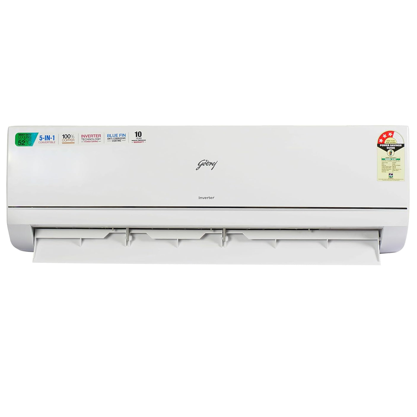 Godrej 1.5 Ton 3 Star 5 Years Comprehensive Warranty Inverter Split AC With Anti Dust Filter, SIC 18TTC3-WYQ)